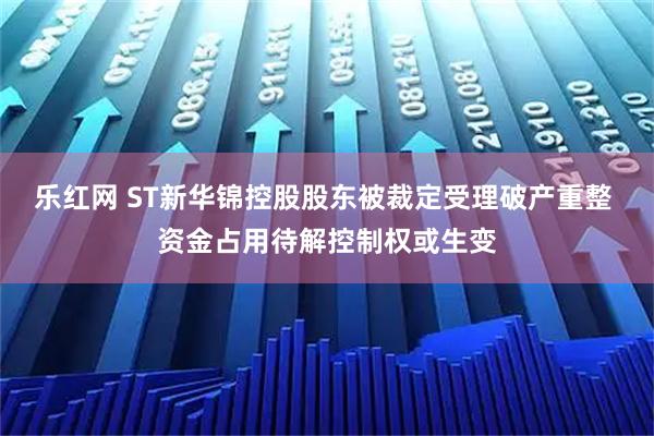 乐红网 ST新华锦控股股东被裁定受理破产重整 资金占用待解控制权或生变