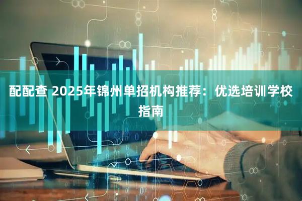 配配查 2025年锦州单招机构推荐：优选培训学校指南
