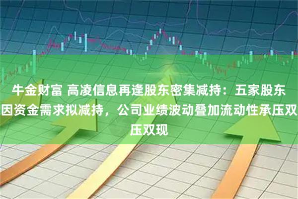 牛金财富 高凌信息再逢股东密集减持：五家股东称因资金需求拟减持，公司业绩波动叠加流动性承压双现